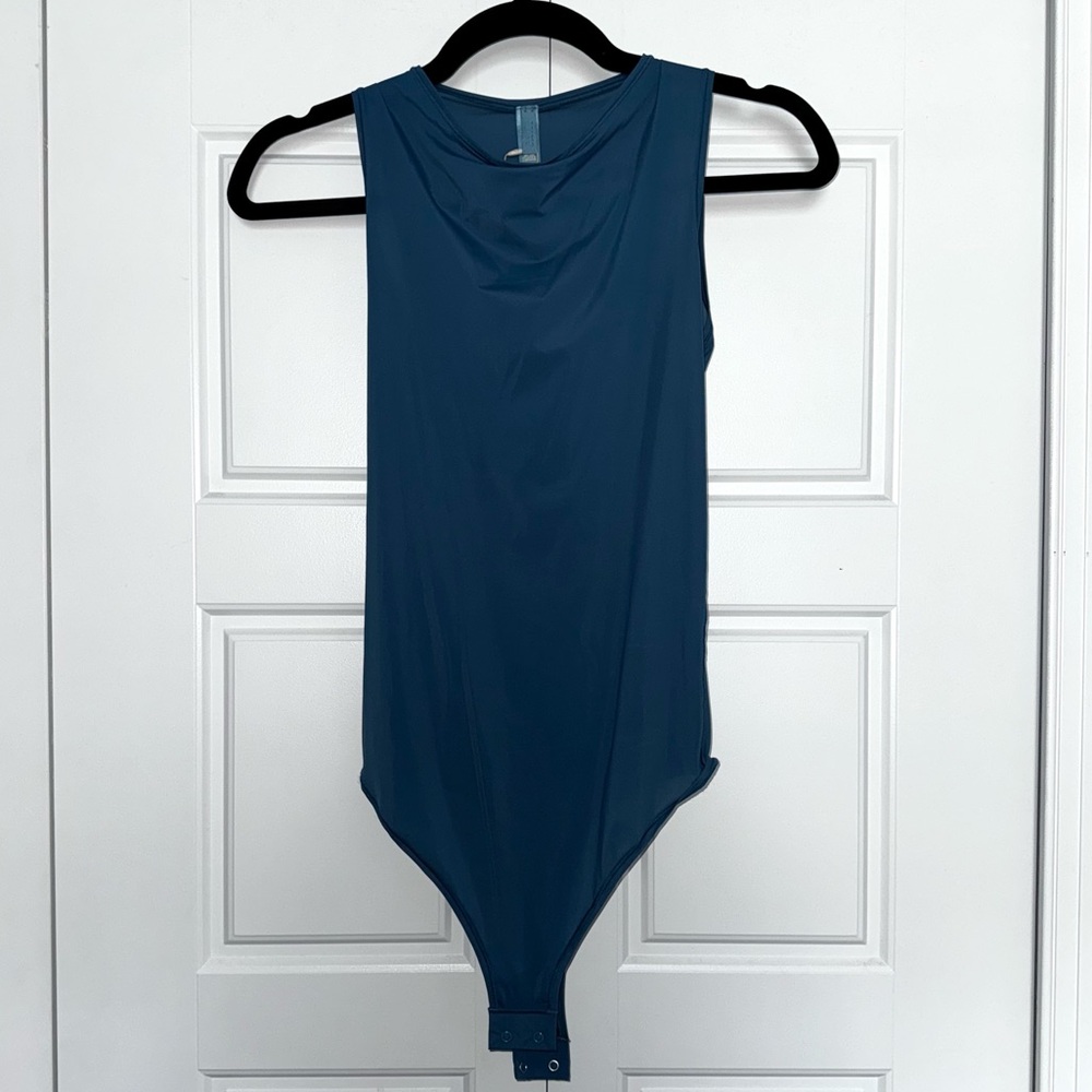 Skims Jelly Sheer Thong Bodysuit